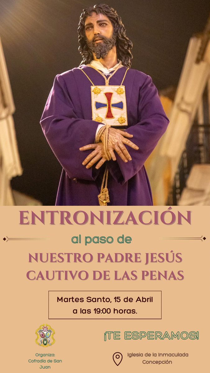 <a href="/SSHUELMENSE/">SEMANA SANTA HUELMA</a>

<a href="/tccristorefugio/">Tertulia Cristo del Refugio</a>

<a href="/Nazareno_Huelma/">BCT Nazareno Huelma</a>

<a href="/AMSanjuaneros/">AM Sanjuaneros (Huelma, Jaén)</a>

<a href="/HuelmExpiracion/">Expiración Huelma</a>

<a href="/ULCOhuelma/">ULCO Huelma</a>

<a href="/sepulcrohuelma/">Santo Sepulcro</a>

<a href="/NazarenoHuelma/">Jhs Huelma</a>

<a href="/tccristorefugio/">Tertulia Cristo del Refugio</a>

<a href="/santacr88/">Santa Cruz Huelma</a>