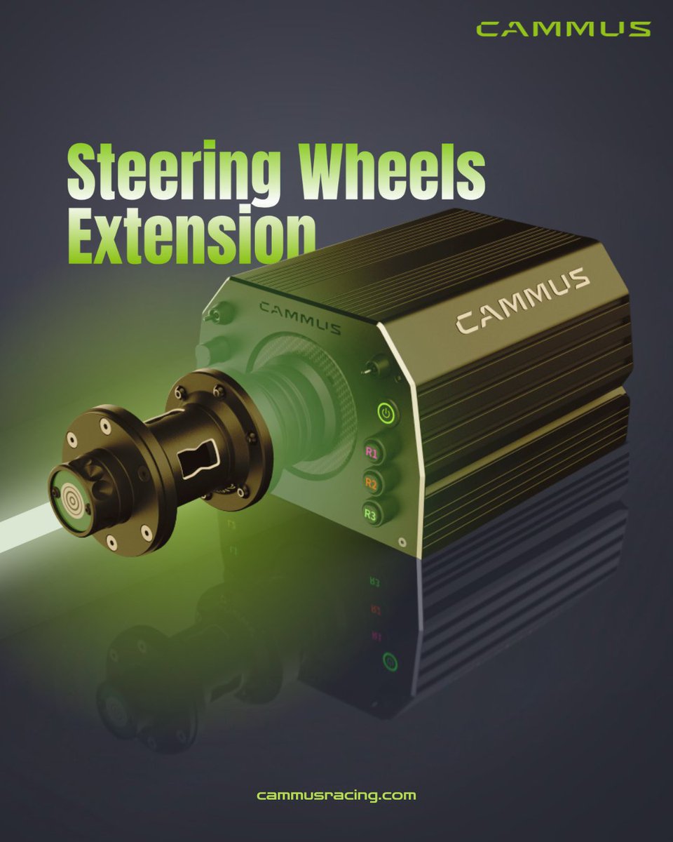 Cammuscammus's tweet photo. Upgrade Your Control. Extend Your Power.
Grab yours now from https://t.co/kZfnD5K2Vf
#cammussteeringwheelextension #simracingmod #racingwheelextension #simracinggear #simracingsetup https://t.co/MgxVquOCh0