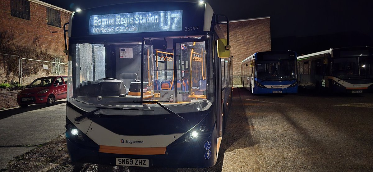 Some more blinds, only this time i have discovered that the buses fitted with next stop, in this case our 26 series, for some reason have Chichesters blindset.