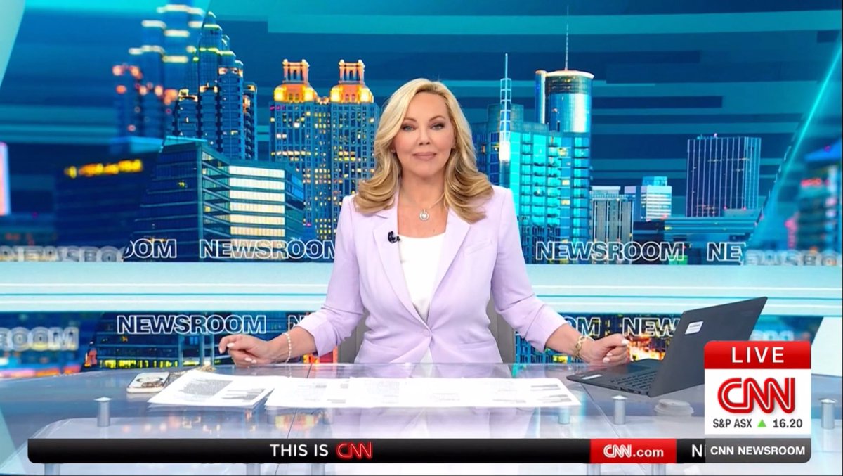 Brian1970plus5's tweet photo. Have a wonderful day ahead, @rosemaryCNN 🌹📺😊 https://t.co/cZporcj7fq