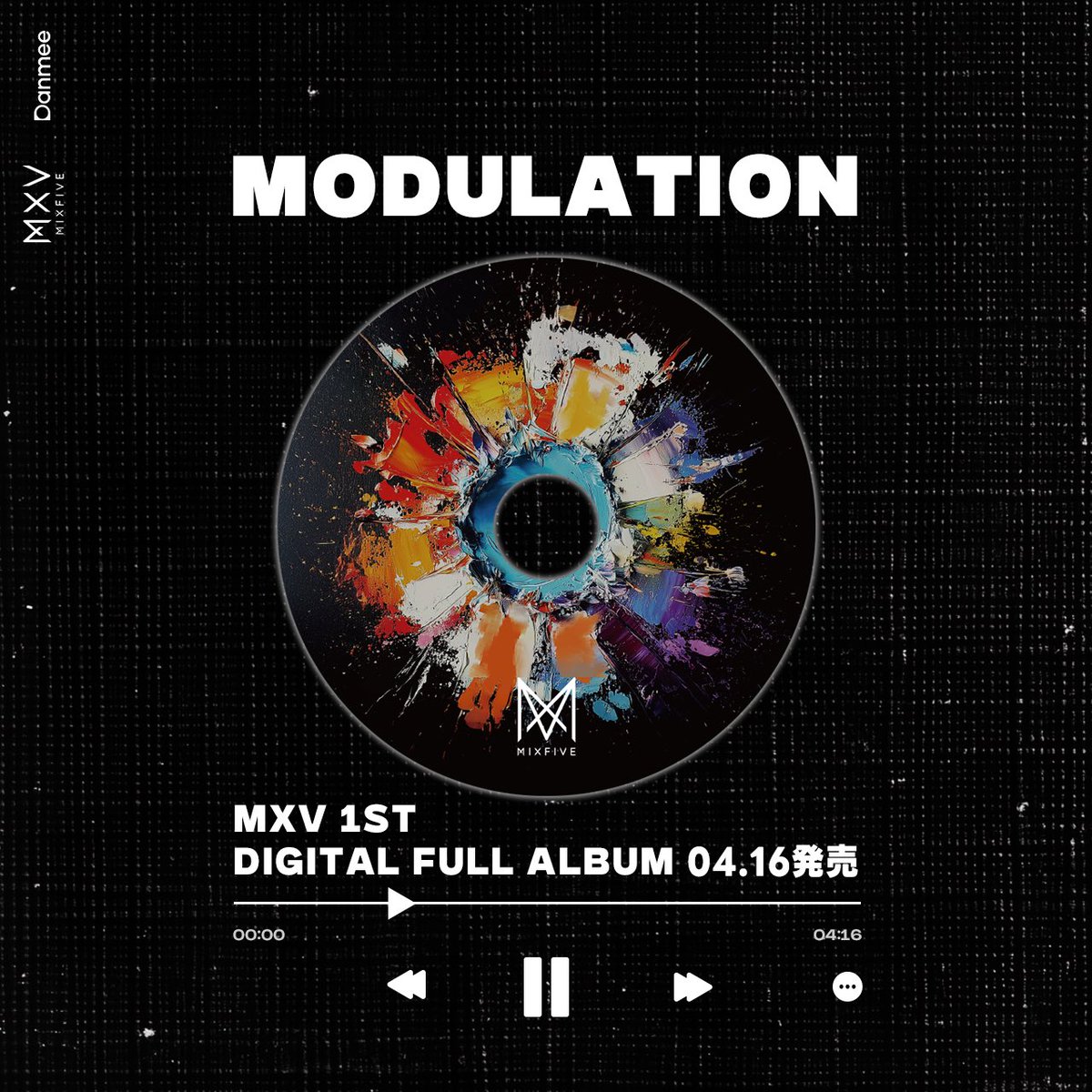M_X_V_OFFICIAL's tweet image. [#release]

MXV
1st Digital Full Album [MODULATION]

2025.04.16 (Wed.) 0:00 (JST)

nex-tone.link/A00183438

#MODULATION
#MXV
#YUTA #MASAKI
#TAIYU #TAICHI #KEI
