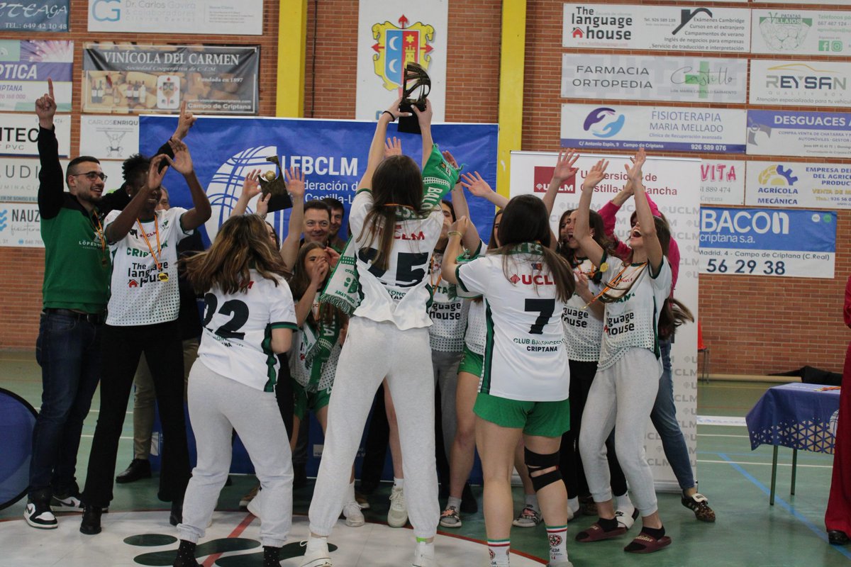 fbclm's tweet photo. #LigaUCLM | @CBSonseca y @BCriptana Campeones y Campeonas de Castilla-La Mancha. En breve conoceremos a sus rivales para los Campeonatos de España.
✍️Te contamos todo lo sucedido en ambas fases👇
🚺 https://t.co/vvrgP7Nqty
🚹 https://t.co/sPC35n8izl
#PasionXBasketCLM @uclm_es https://t.co/jhS2bodsRJ
