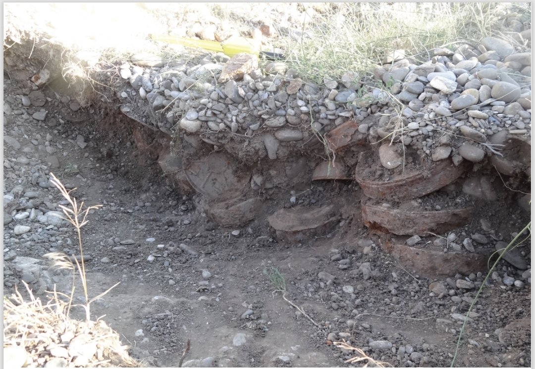 KonulikShahin's tweet photo. The scale of landmine problem in Azerbaijan: multiple layers of anti-tank mines stacked atop one another in Azerbaijan’s Aghdam district, laid by Armenian forces.

Source: MFA's 2024 report https://t.co/X25X3MkYuQ