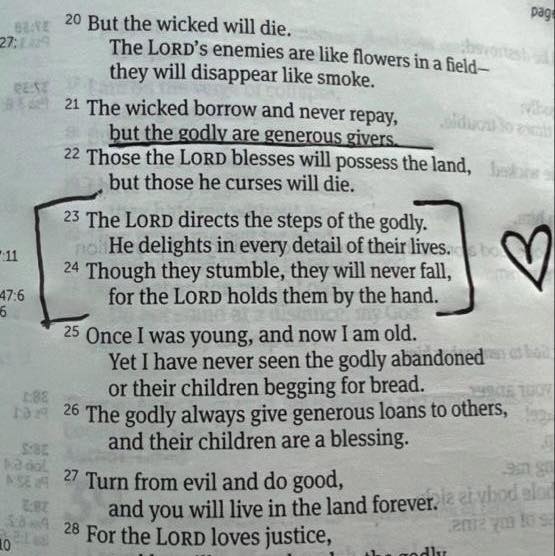 Bible365_'s tweet photo. Psalm 37:23 https://t.co/FKovLNhIVz