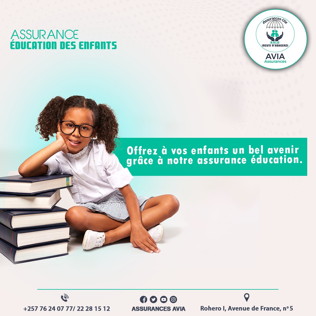 L'éducation de nos enfants est une priorité.

#assurance_éducation_des_enfants 
#assurance_AVIA