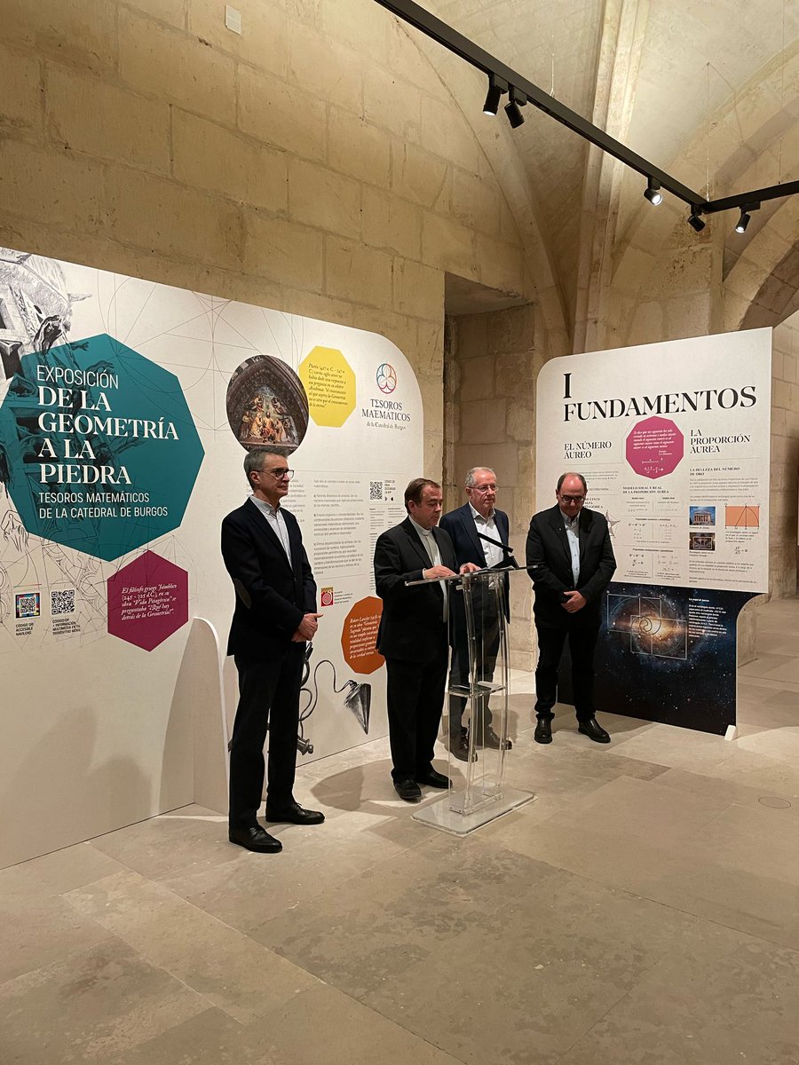 o2studio Publicidad (@o2studio_es) on Twitter photo Ya está inaugurada la #exposición "De la Geometría a la piedra. Tesoros matemáticos de la catedral de Burgos", en #Burgos
Participamos con el #diseñográfico de la cartelería explicativa.
Gracias por la confianza
<a href="/socylemBurgos/">SOCYLEM BURGOS</a>
<a href="/FCirculoBurgos/">Fundación Círculo</a>
<a href="/catedralDburgos/">Catedral de Burgos</a> Ya está inaugurada la #exposición "De la Geometría a la piedra. Tesoros matemáticos de la catedral de Burgos", en #Burgos
Participamos con el #diseñográfico de la cartelería explicativa.
Gracias por la confianza
<a href="/socylemBurgos/">SOCYLEM BURGOS</a>
<a href="/FCirculoBurgos/">Fundación Círculo</a>
<a href="/catedralDburgos/">Catedral de Burgos</a>