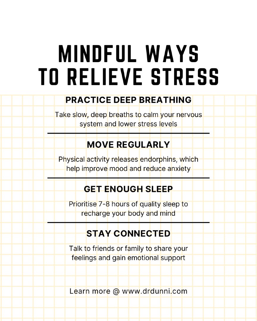 Feeling overwhelmed mothers?  
Life can throw a lot at us, but let’s chat about some mindful ways to manage stress and boost our wellbeing. 💪✨
1. Breathing -It’s like hitting the reset button on your brain! 🧘‍♀️💨
2. Mindful Movement-  Whether it’s yoga or dancing,
save and share