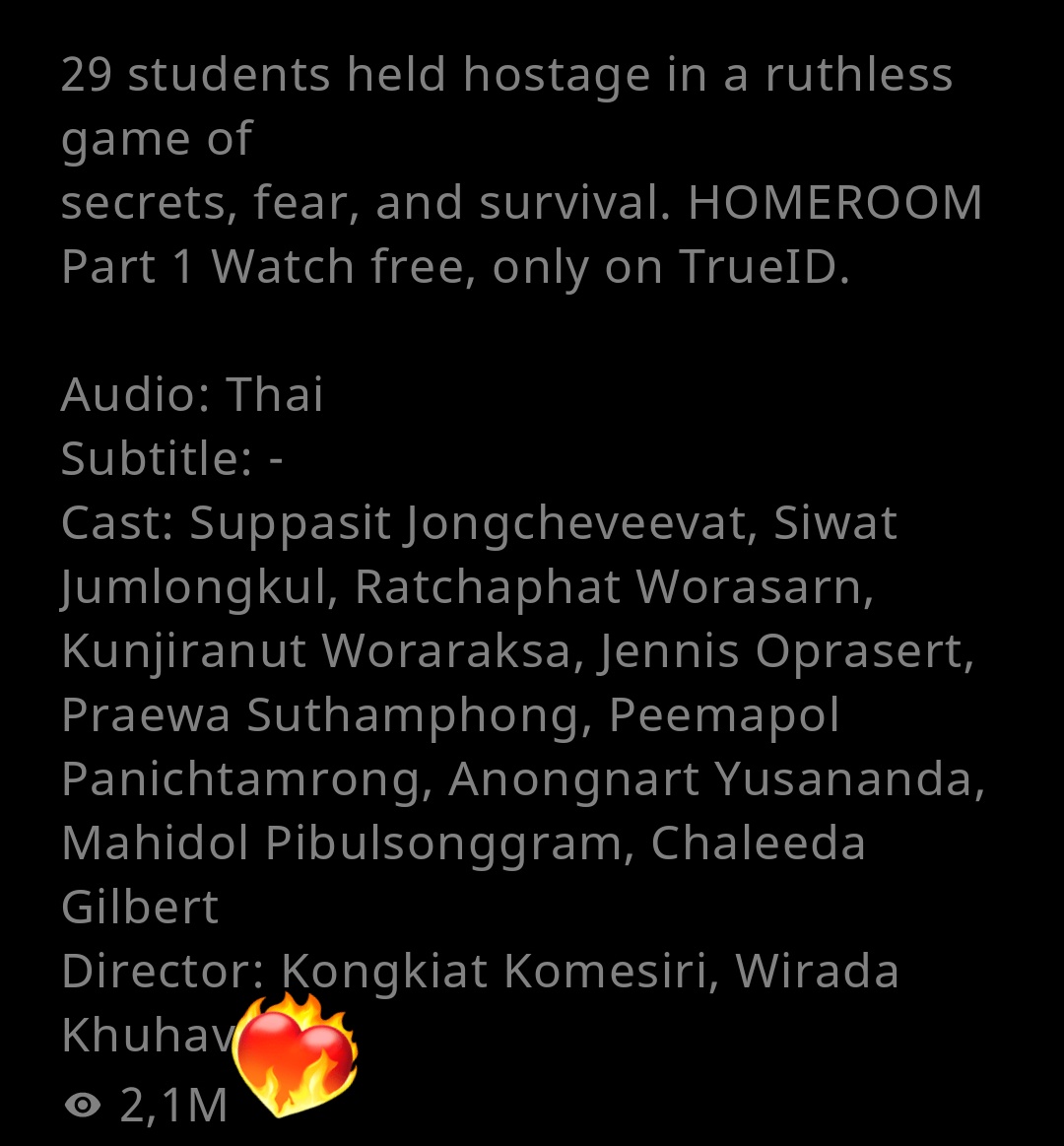 carolecandice's tweet photo. @HITZThailand Watch #HOMEROOM29ตัวประกัน on TrueID 🔥

https://t.co/ZmVoTxysqF

#HOMEROOMpart1 
#MewSuppasit #มิวศุภศิษฏ์ 
@MSuppasit @TrueID_TH @Juve9_official https://t.co/kGuABe3BRS