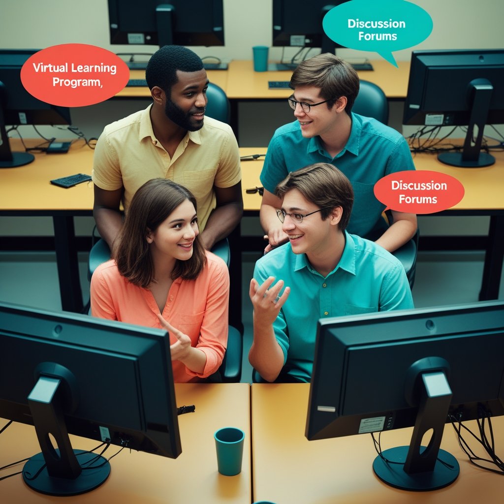 Virtual Learning and Community Platform 

Collaboration is key in virtual learning environments!

These students are fully engaged in their Virtual Learning Program, using Discussion Forums to share insights &amp; learn together.

Invest in our project now.
sidrastart.com/project/20e99b…