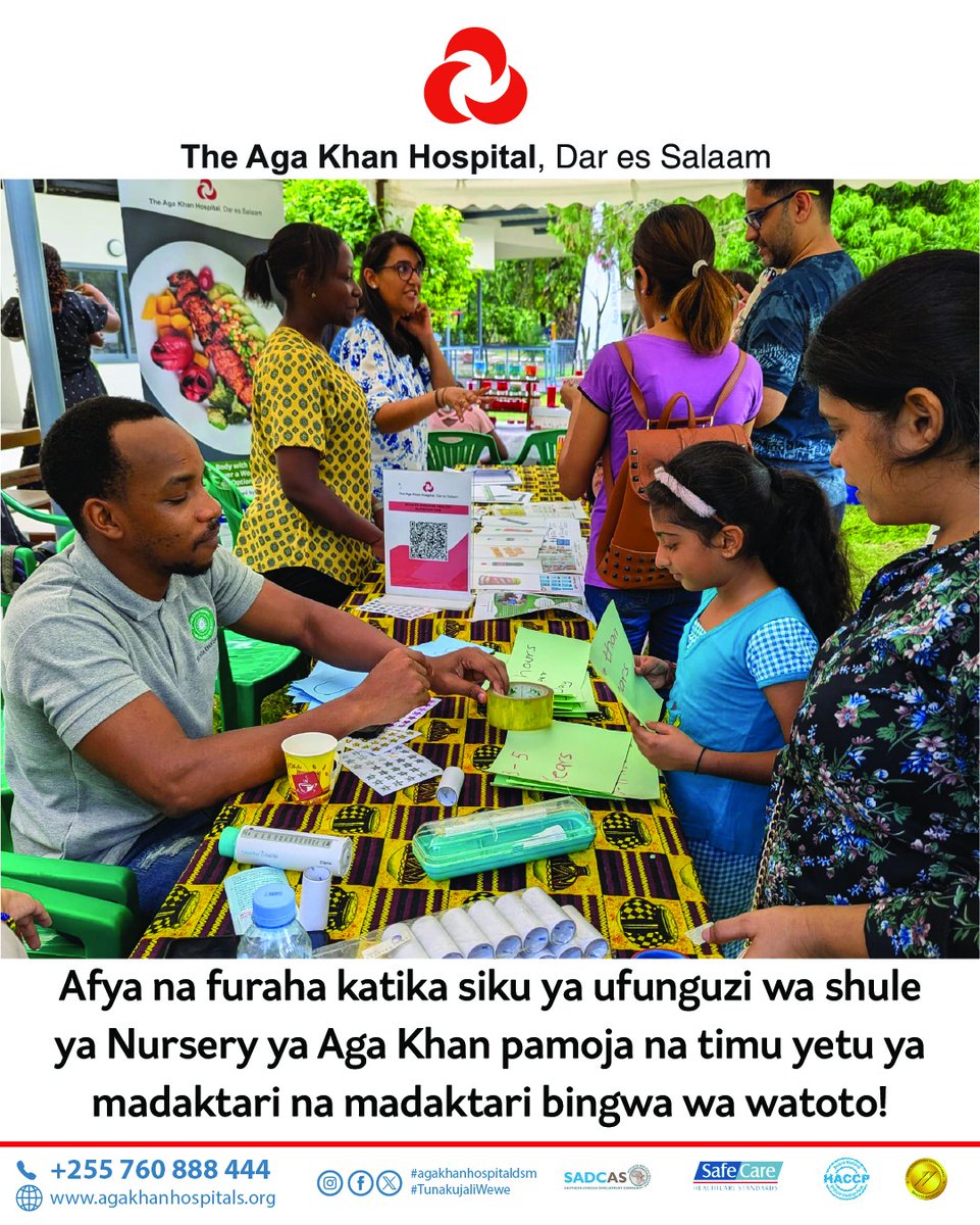 akhstanzania's tweet photo. ways—from growth monitoring and nutrition education to screen time awareness and asthma screening. Thanks to our paediatric and nutrition team for such amazing dedication 💚 https://t.co/F0r36pRNnR