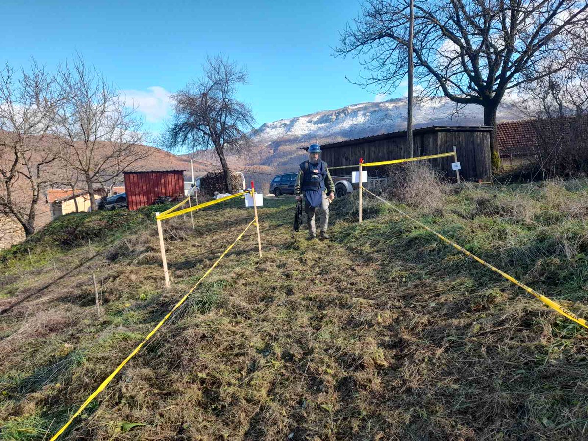 Mine Detection Dog Center in BiH tweet media