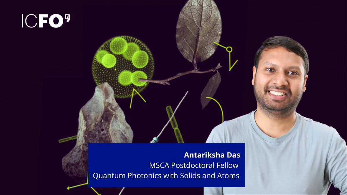 ICFOnians's tweet photo. 💬“I chose #ICFO for its state-of-the-art facilities, advanced experimental labs, and a collaborative and supportive work culture. ICFO’s strong focus on quantum technologies makes it the perfect environment for my project" Antariksha Das.
Meet the7️⃣ MSCA Postdoctoral Fellows at ICFO 👉 https://t.co/sQ7YbbWO3m
#MSCActions