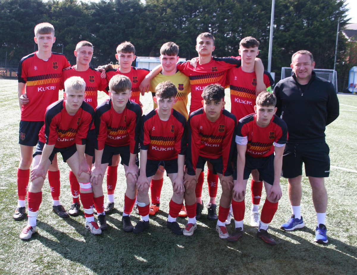 NI U16 Plate

An incredible match ended 5-4 in favour of Rathmore, edging out Castlederg in a nine-goal thriller!

Castlederg Scorers:
Jed Moore ⚽⚽
Jamie Johnston ⚽
Diego Perez Lara ⚽

Rathmore Scorers:
Joe Logan ⚽
Liam Carson ⚽
Daniel Fox ⚽
Charlie Wilson ⚽
Ronan