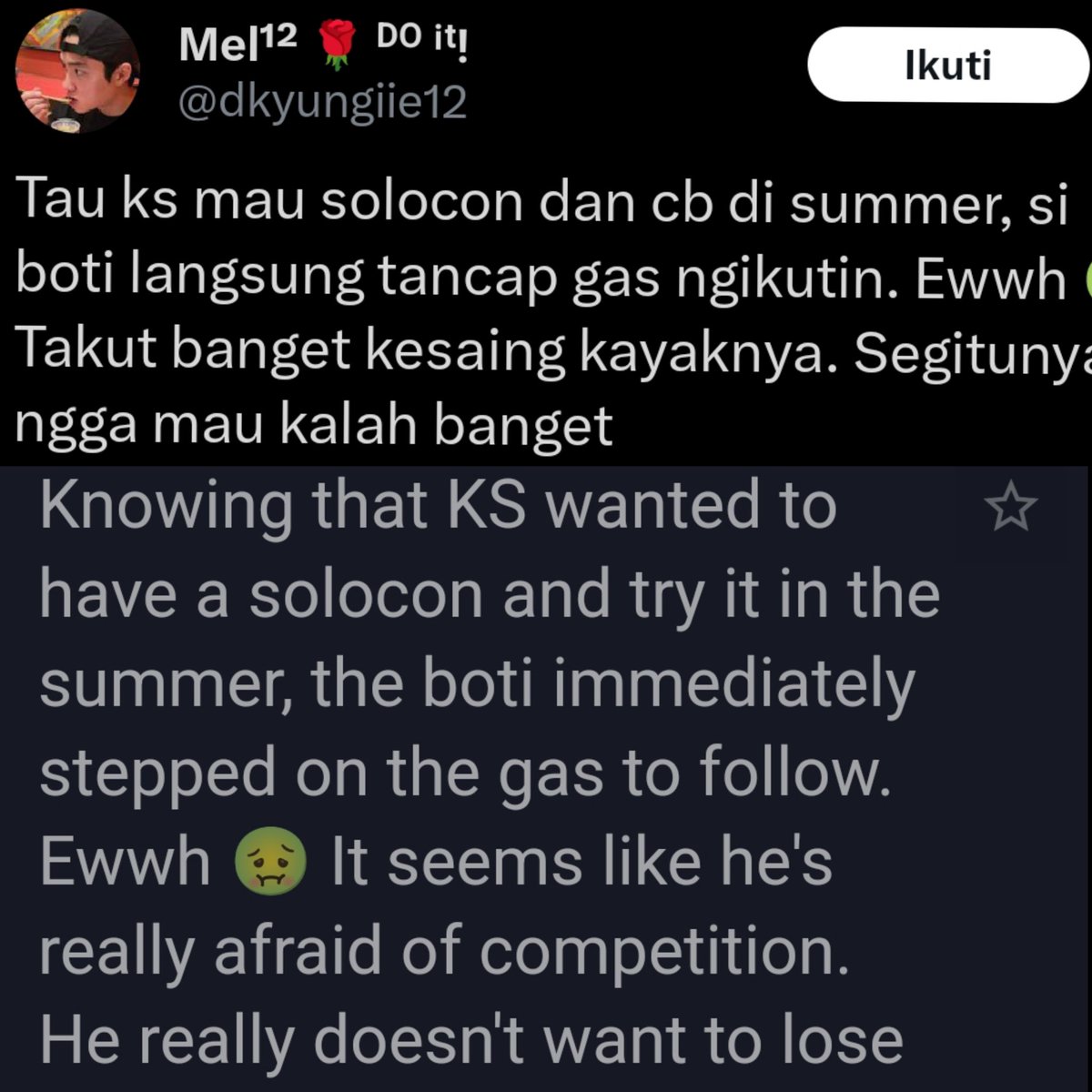 🚨REPORT &amp; BLOCK THIS ACCS‼️

R&amp;B! 
● x.com/dkyungiie12

DON'T INTERACT! Don't engage !! JUST RnB!