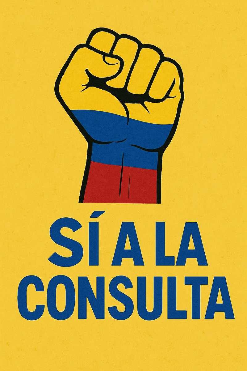 petroespueblo's tweet photo. ¡Consulta popular SI 🇨🇴✊🏻!

#ConsultaPopularSí 
#ConsultaPopularYa https://t.co/nz9OrE39kB