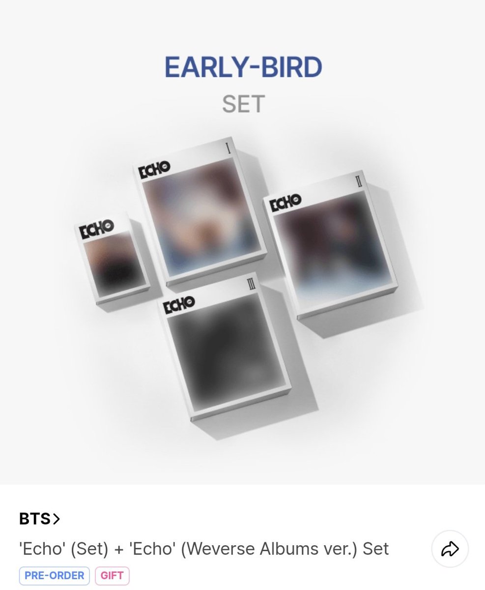 werujimin's tweet photo. WTS LFB BTS Jin 'Echo'
✔️Direct from Weverse
✔️Long DOP
✔️Weverse POB
'Echo' Weverse Album: 550
'Echo' Random: 950
'Echo' Set: 2750
'Echo' Set + Weverse album: 3300
MOP: Bank Transfer
MOD: SDD via Lalamove/Grab, GGX
📍Mandaluyong
ETA: 1st to 3rd week of June
#loiminiphgo https://t.co/YxUR1tgTvW