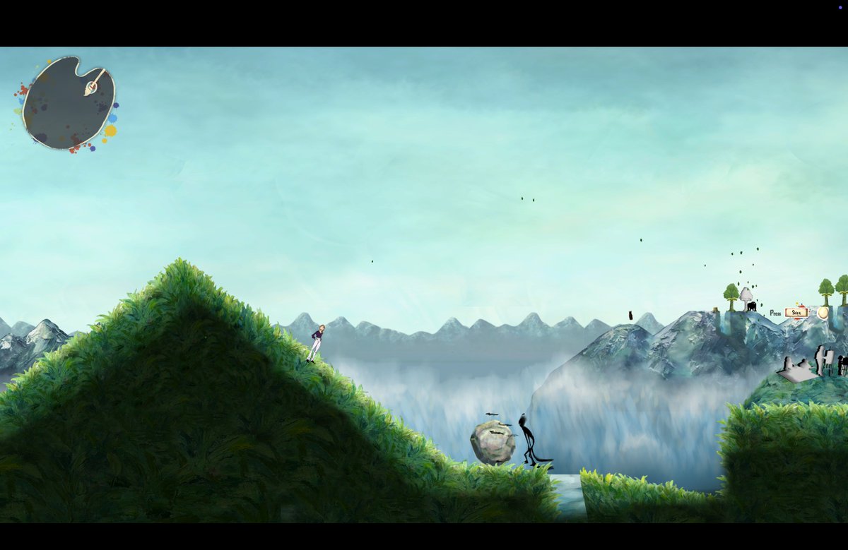 arthousethegame's tweet photo. Photos taken just before disaster ... for that poor walker, at least. Who knew painted rocks were so hazardous? Opening our week with another sneak peek into our progress so far!
Stay excited! Art House is coming to Steam and itch/io May 2025 #indiegame #gamedev #ArtHouseGame https://t.co/MowsqEaTOZ