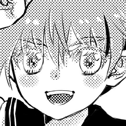 天空ちゃんの顔面バランスに苦労した。そしてダウナー系の伏し目のイメージにしそびれた… 