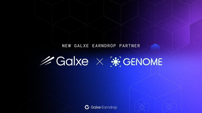 delaweb3's tweet photo. Get ready to game & earn !!🔥
Join the @Galxe x @genome_protocol Earndrop and grab your share of 50M $NOME tokens.
Dive into the world’s first GameFAI Superchain and turn your playtime into profit—don’t miss out!
#Galxe #GenomeProtocol #Earndrop https://t.co/9TwFzMgXal