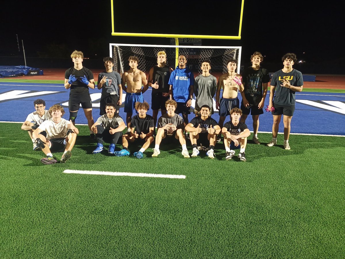 Last practice for the White Tank Warriors!

We got a lot of reps in, competed, got better, and stayed healthy!

These boys are gearing up for a BIG year this year! 

<a href="/CVjagsfootball/">Canyon View Jaguar Football</a> <a href="/AZCoachRon/">Ron Baker</a>