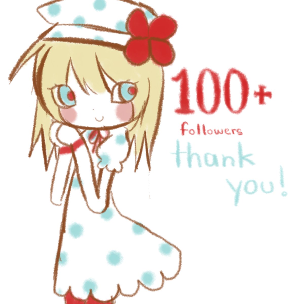 Thank you so much for 100+ followers here! (⁠ ⁠◜⁠‿⁠◝⁠ ⁠)⁠♡
It truly means a lot to me.