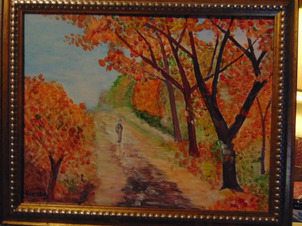 Sold It ! Autumn Walk 11X14