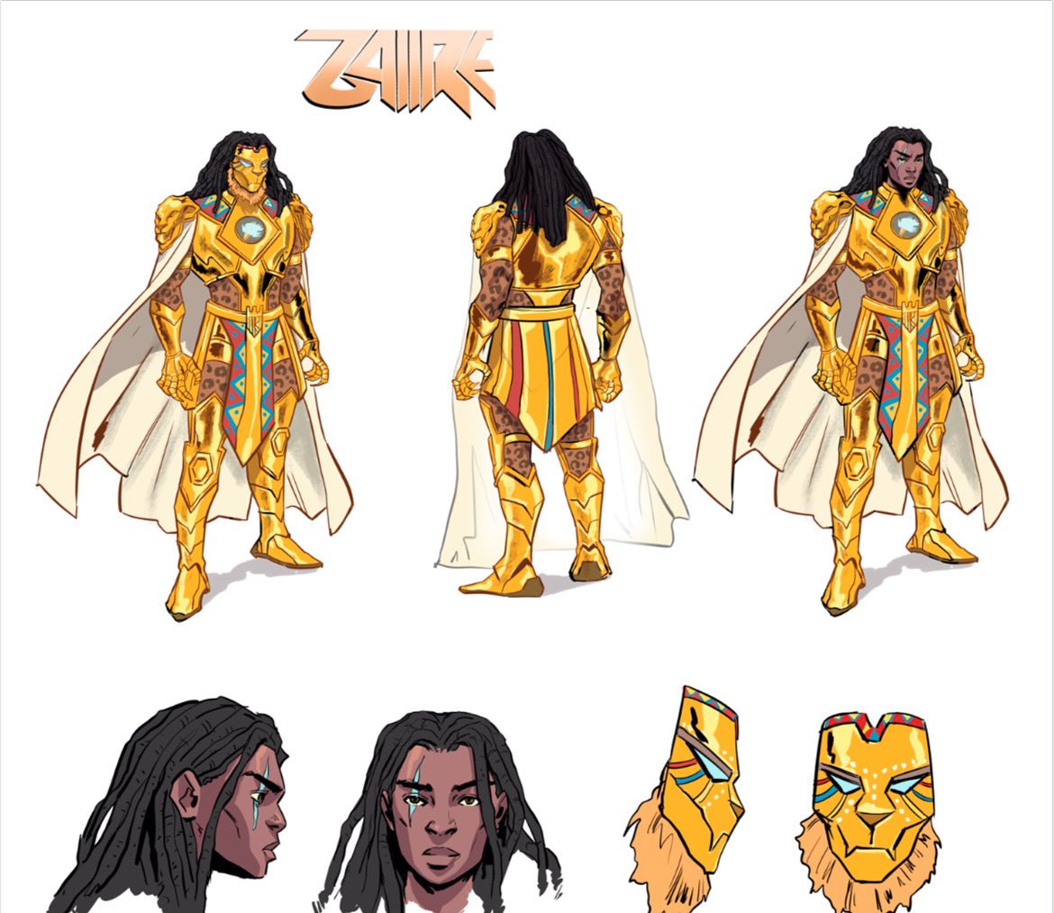 lionofcongo's tweet photo. "Zaiire The Prince of Kongo: Necklace of Destiny” invites you to explore a dynamic universe of African superheroes that beautifully blend tradition with innovation. Our brand’s debut series introduces the remarkable hero, Zaiire, drawing inspiration from the rich tapestry of African history and mythology. This captivating narrative showcases the continent’s enduring strength, incredible diversity, and boundless creativity, inspiring global audiences.

Isolele Forever✊🏿✊🏿 This is For Goma 🇨🇩✊🏿 Made in Congo 

Long live Africa. Long live Alkebulan. Long live Katiopa.

Isolele Team 

#africansuperheroes #freecongo #zaiire #newbook #blackcomics #newafrica #africanexcellence #blackexcellence #congo #blackhistory #blackhistorymonth #goma #isolele #blackfuture #comicbooks #blackcomicbooks #africancomics #kinshasa #historyinpictures #kongo #lionking #blacksuperheroes #blackheroes #africanheritage #panafrican #culturalheritage #africansuperheroes #blacksuperhero #blacksuperman #isoleleforever #isolele
