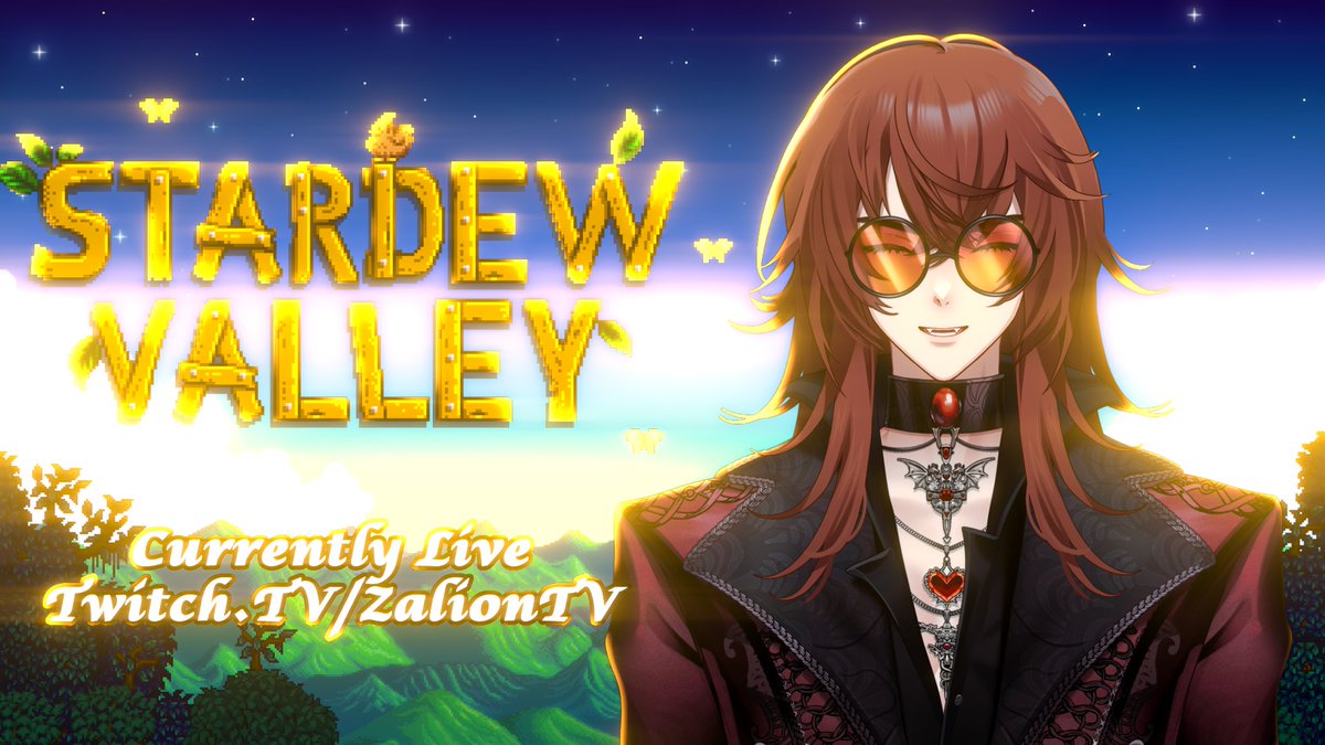 zalionTV's tweet photo. RETURN TO STARDEW!
(Currently farming in the stardew!)   https://t.co/HQ3J4ojsxr 
#Vtuber | #VTuberUprising | #ENVtuber | #VTuberTwP https://t.co/mecTBCmU8s