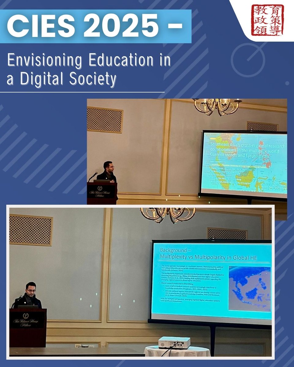 Our very own Assistant Professor, Yusuf Oldac, recently attended the Comparative and International Education Society (CIES) 2025 conference in Chicago. This prestigious event is the largest academic gathering for international education researchers. 📚

Read more: Link in Bio🔗
