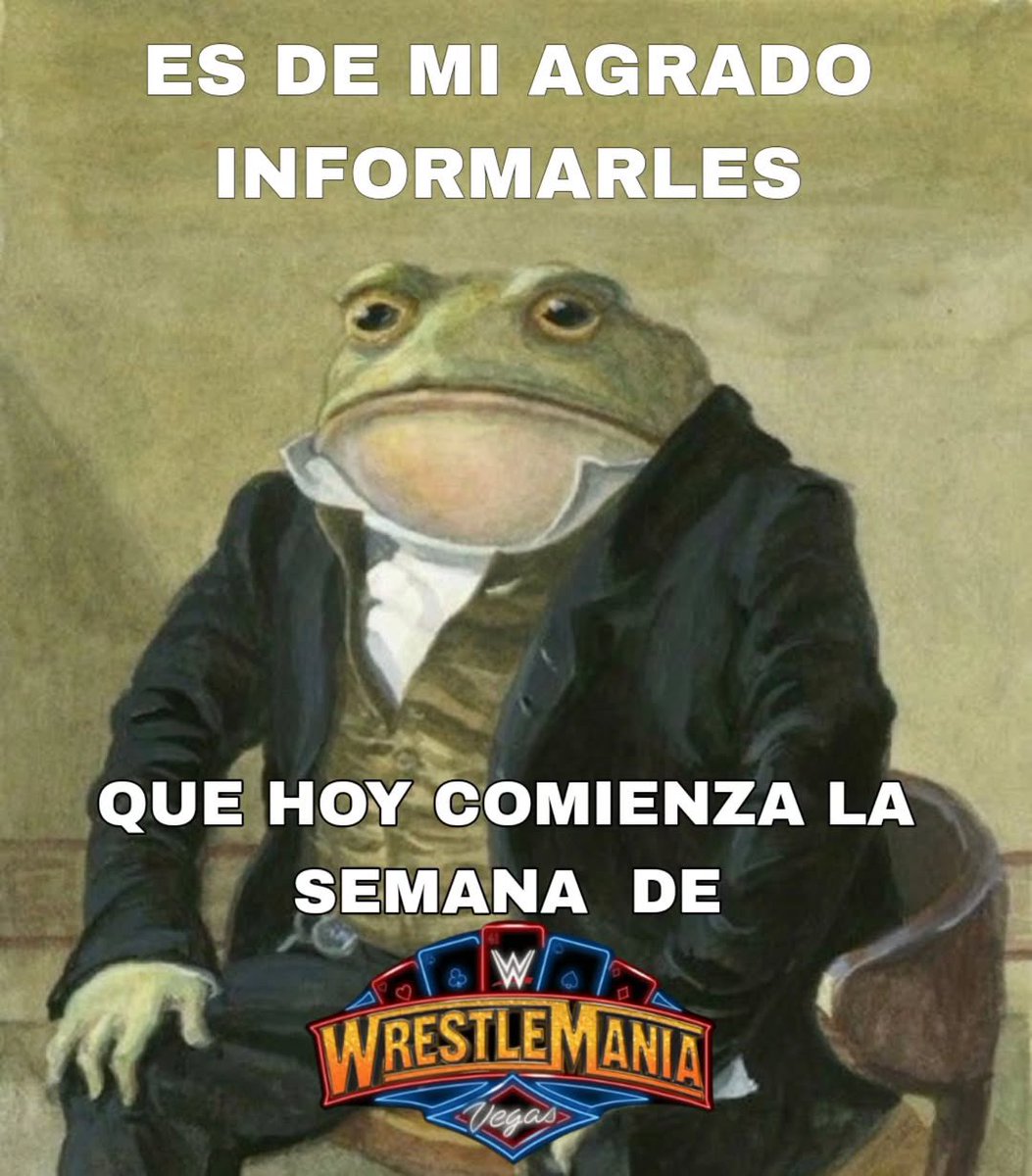 Falbak_'s tweet photo. Feliz semana de #Wrestlemania https://t.co/YmrsD497Dr