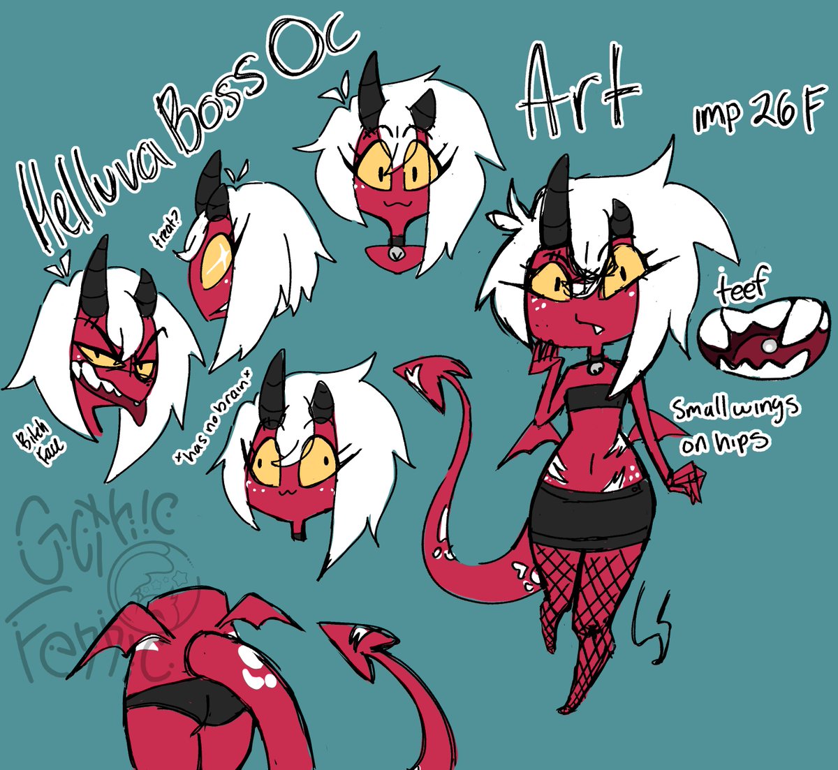 GothicFennic's tweet photo. Might as well repost this since its trending rn lol

Moro, my Hazbin OC 💙 And Art, my Helluva OC ❤️

#HazbinHotelOC #HelluvaBossOC https://t.co/hAffCcGEf4