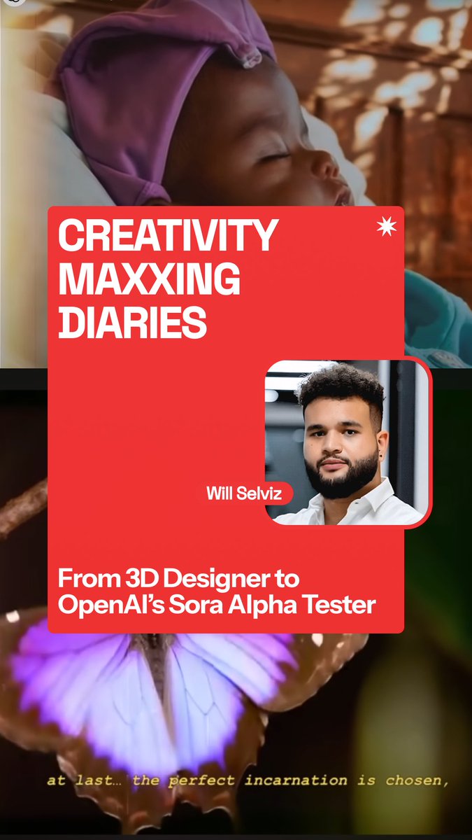 Hybrid_Rituals's tweet photo. Inside ‘Protopica’: Will Selviz’s Creative AI Workflow with OpenAI Sora | CREATIVITY MAXXING DIARIES

Live tomorrow at 9am ET, 1pm PT on YouTube @HYBRIDRITUALS

#OpenAI #soraArt #protopica #film https://t.co/yFrqAgfkJN
