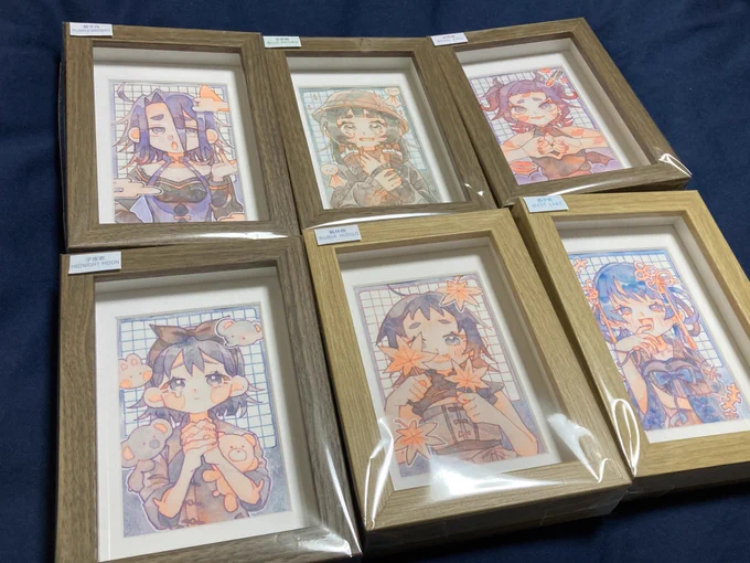 無事帰宅しました🙋‍♀️
スーパービジョンシリーズは
この6作品がお迎え待ちでした🙌
月内のどこかでBOOTH追加しますね! 