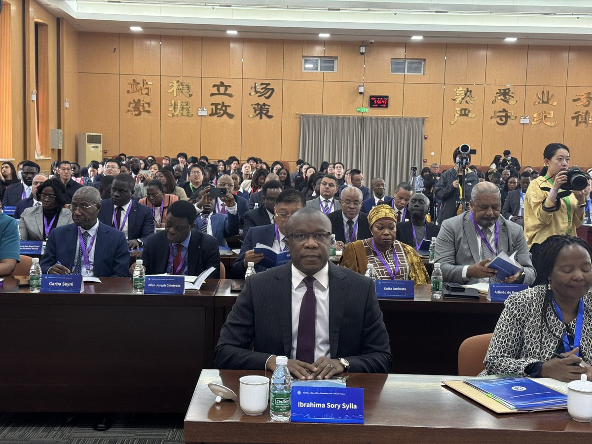 Pleased to attend the opening ceremony of the Forum on Building China-Africa Community with a Shared future organized by the China Foreign Affairs University in the presence of H.E Xue Bing Special Envoy for the Horn of Africa. Despite all challenges multilateralism must prevail