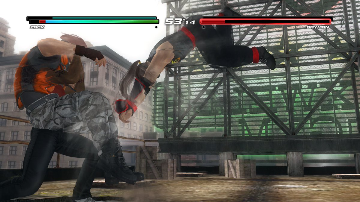 HonzoIbuki's tweet photo. Ryu Hayabusa and Zack go on a toe to toe classic Dead or Alive Tag Match with Jann Lee and Bayman! 🐉🥷🥋✊
#DeadorAlive #DeadorAlive5 #DOA5LR #DOA1 #RyuHayabusa #Zack #TagMatch #JannLee #Bayman #TeamNinja #KoeiTecmo #FightingGame @DOATEC_OFFICIAL @TeamNINJAStudio @KoeiTecmoUS https://t.co/hA7Tm3TIUd
