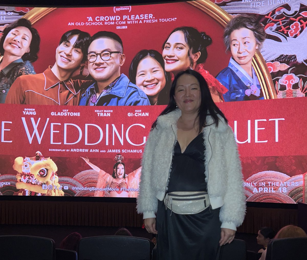 LA premiere of #TheWeddingBanquet