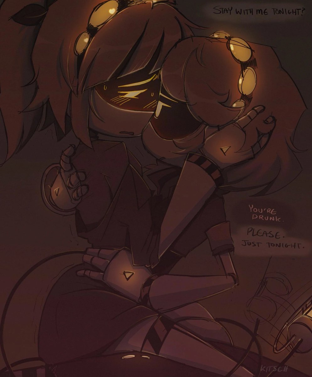 "Stay with me V, Just for tonight..."

Art made by Kitsch