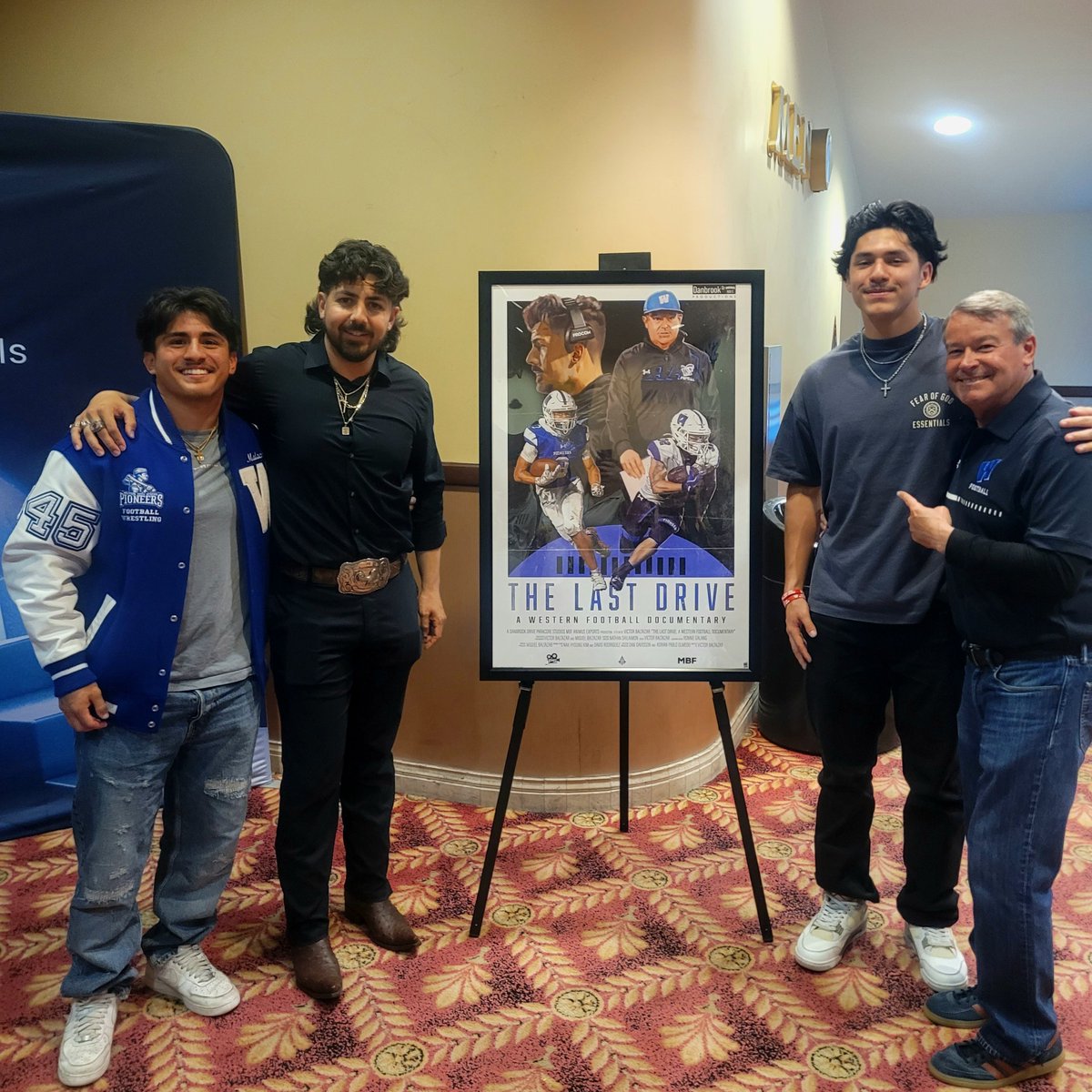 WHSPios's tweet photo. The Last Drive
Congratulations to Victor Baltazar & Western Football on the premiere of their latest documentary. ππΌ
Beautiful storytelling about faith, family & football. π
#LikeAPio #watchWestern #whynotWestern https://t.co/fJygzg6L2I