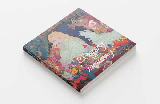 《 記念画集─Blooming in memory 》Sixpence Galleryさま御協力のもと製作された個展記念画集を販売中です!オンラインストアコレクションに関するお問い合わせはギャラリーまでご連絡ください。 どうぞよろしくお願いいたします 
