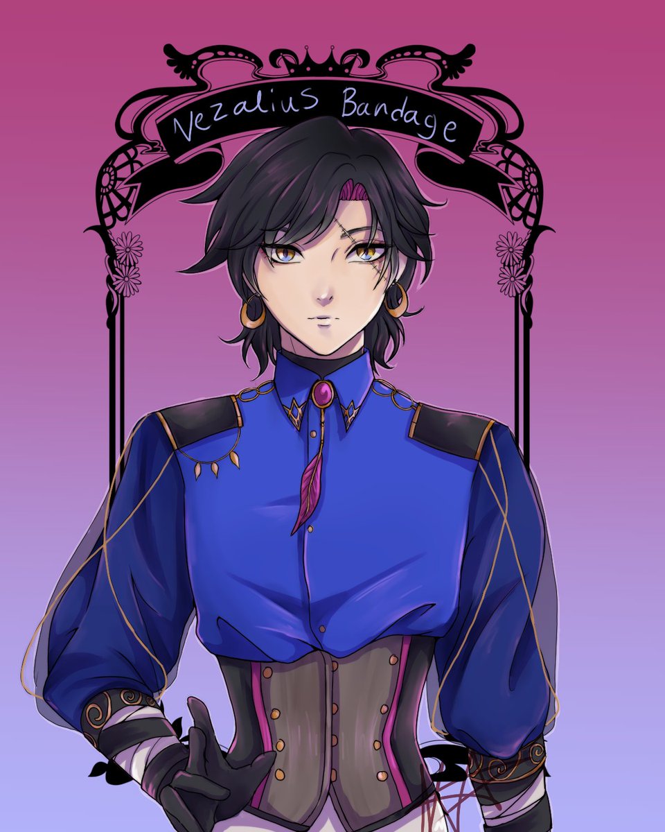 Amlicine's tweet photo. Had some fun playing around with new brushes. #zalillust https://t.co/A85FqtIoSF