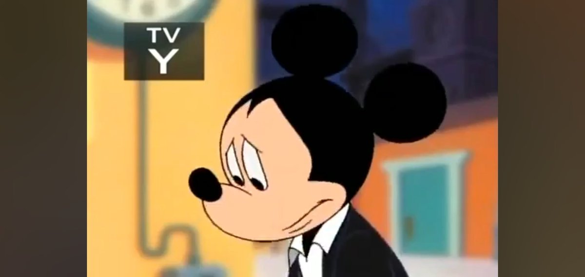 King0fDisney's tweet photo. Am I really seen as this?  * for the first time that cheerful mouse is completely gone * https://t.co/uSUkjXXKTg