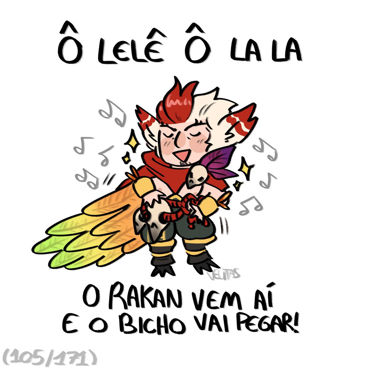 todo dia um campeão do LOL: Rakan (dia 105)