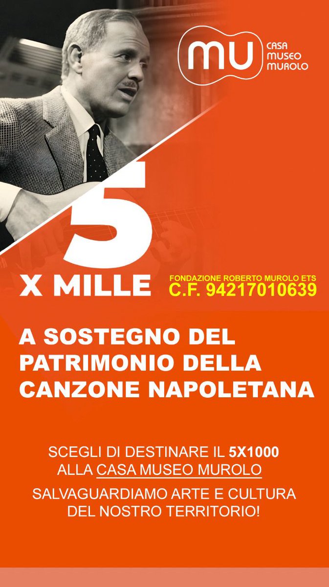 Sostieni il museo della canzone classica  napoletana #CasaMuseoMurolo