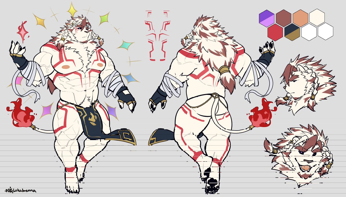 Xross_LW's tweet photo. 設定更新：焰慧-軒轅十一（ADhaFeRA "Paramita）
#furry https://t.co/YI1odau2g4