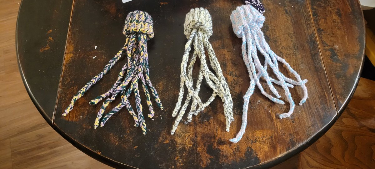 PoundTea's tweet photo. I made some jellyfish for my local chapter of Sisters of Perpetual Indulgence! https://t.co/smBUG7ATsJ