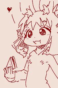 ちかごろのらくがき2サンドイッチ 