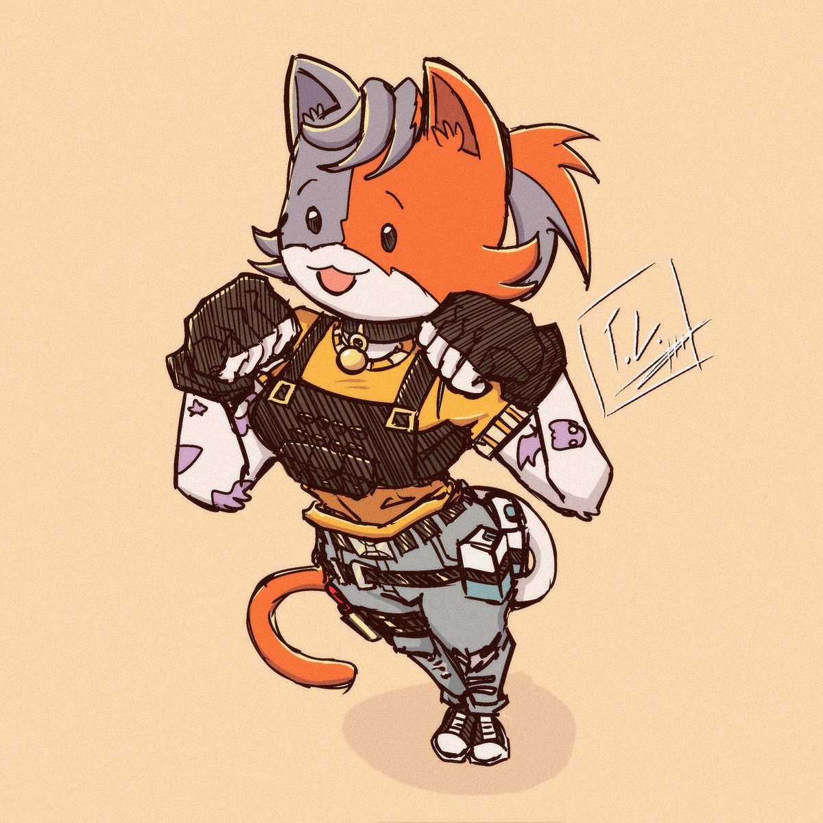 Teusloop's tweet image. Some Cate Meowdy doodles!

#FortniteFanArt #CateMeowdy #Fortnite