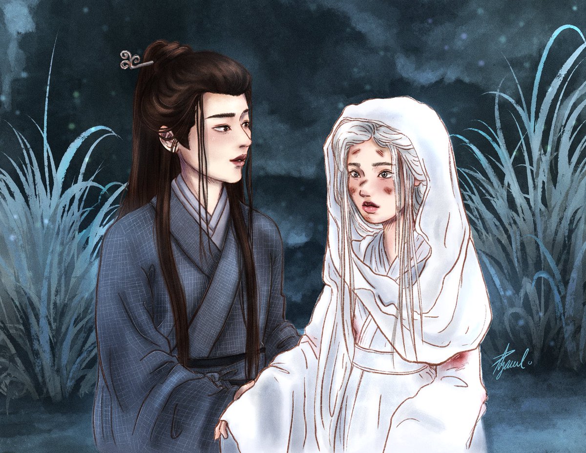 ayaart19's tweet photo. Another favourite cp of mine~ I want them to have another drama together🥹
#ayaart #portrait #illustration #procreate #digitalart #romance #xianxia #wuxia #cdrama #immortalsamsara #chengyi #tangzhou #yingyuan #yangzi #yandan #xuanye https://t.co/4HjhTpfZ15