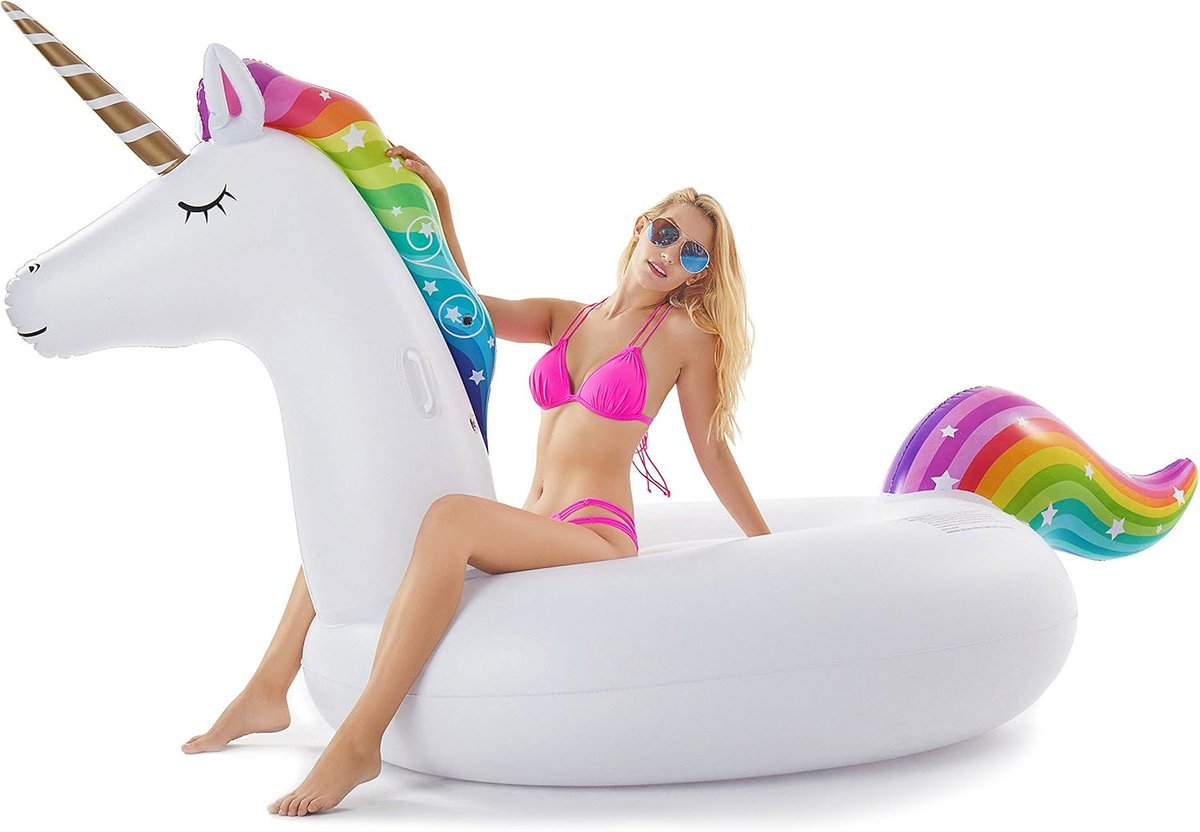 OtterDeals's tweet image. 20% Off, Only $31.99! 🦄 Jasonwell Giant Inflatable Unicorn Pool Float.
➡️ otterdeals.com/product/jasonw…
#PoolFloat #UnicornFloat #InflatableFloat #SummerFun #PoolParty #Jasonwell