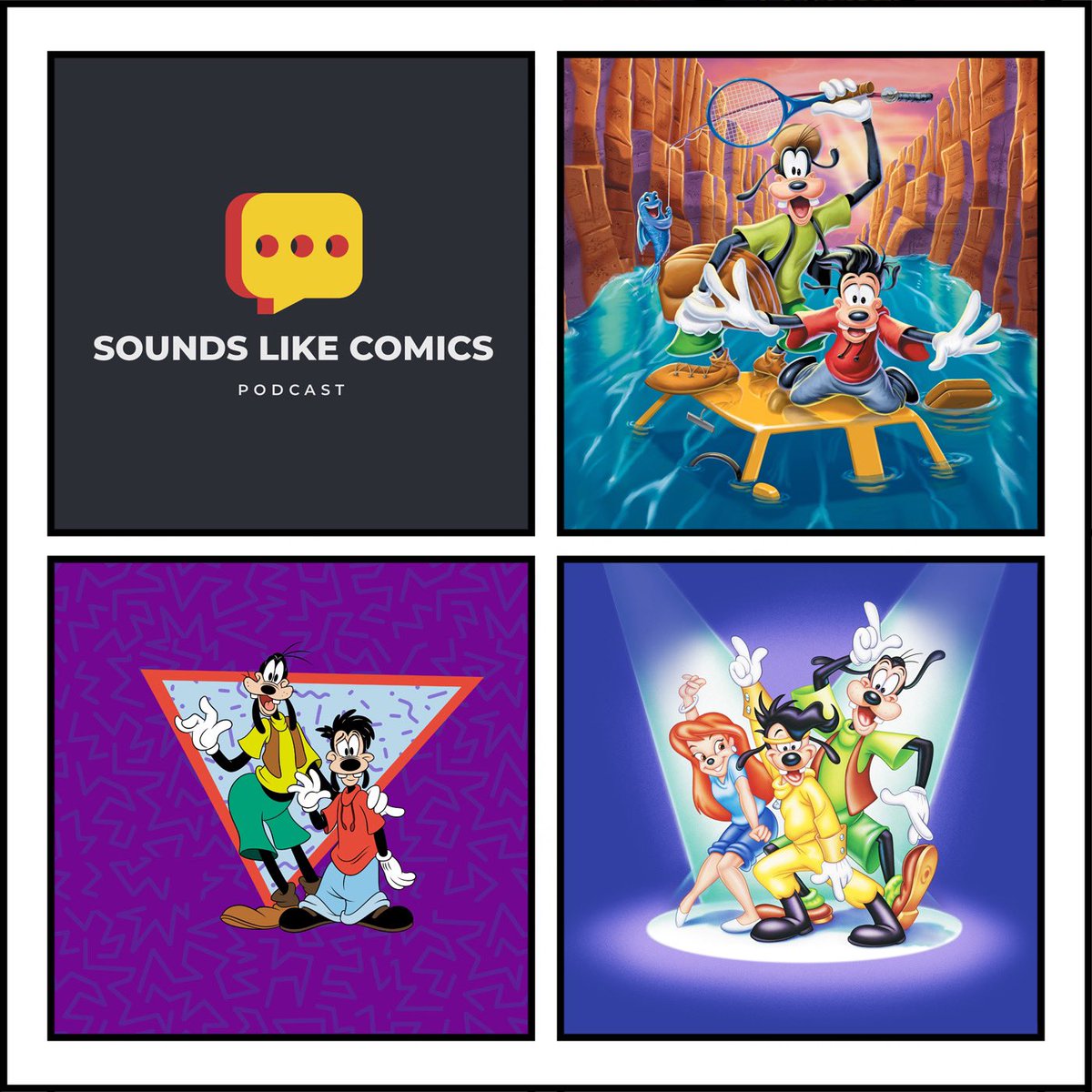 thatfilmstew's tweet photo. The latest Sounds Like Comics Podcast is LIVE — and we’re diving into A Goofy Movie!
Link in the comments!
#SoundsLikeComics #Podcast #Film #Review #AGoofyMovie #KevinLima #BillFarmer #JasonMarsden #JimCummings #KellieMartin #RobPaulsen #WallaceShawn #JennavonOÿ #PodernFamily https://t.co/yU9P2DM8Hi